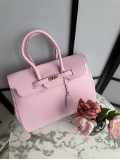 Dámska kožena kabelka Gigi - slaboružová