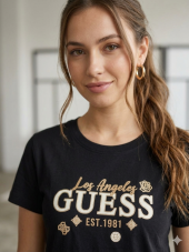 Dámske tričko Guess - čierne