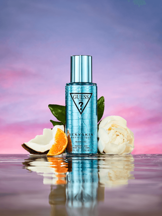 Telový sprej Guess Sexy Skin Metallique Martini Fragrance Mist 250ml