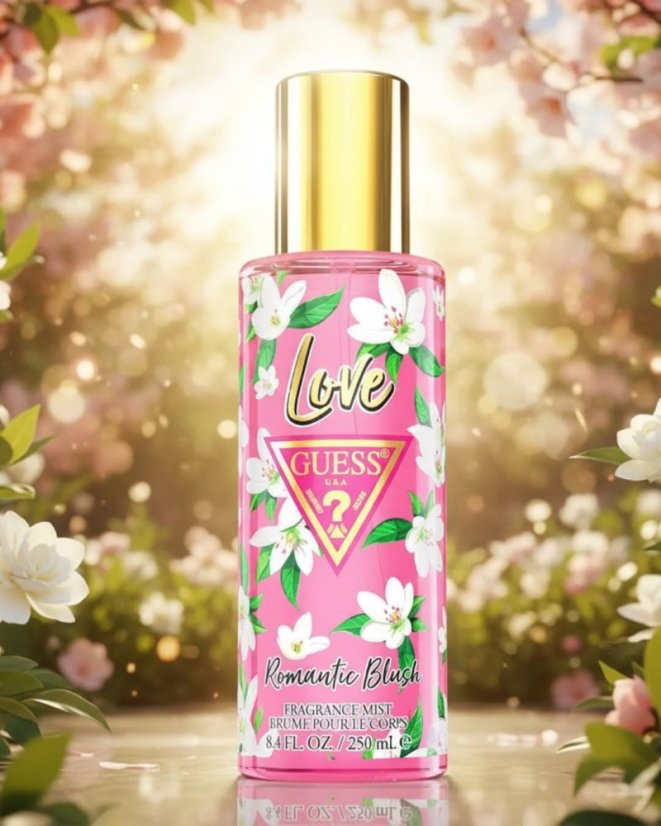 Telový sprej GUESS Love Romantic Blush Fragrance Mist 250ml