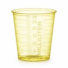 Odmerka na parfum na pranie – žltá