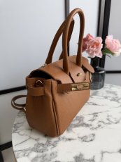 Dámska kožena kabelka Gigi mini - hnedá