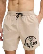 Pánske plavky Guess - béžové