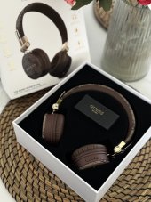 Bezdrôtové Slúchadlá Guess PU Leather 4G Metal Logo