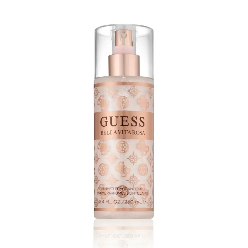 Telový trblietavý sprej Guess Bella Vita Rosa Shimmer Mist 250ml